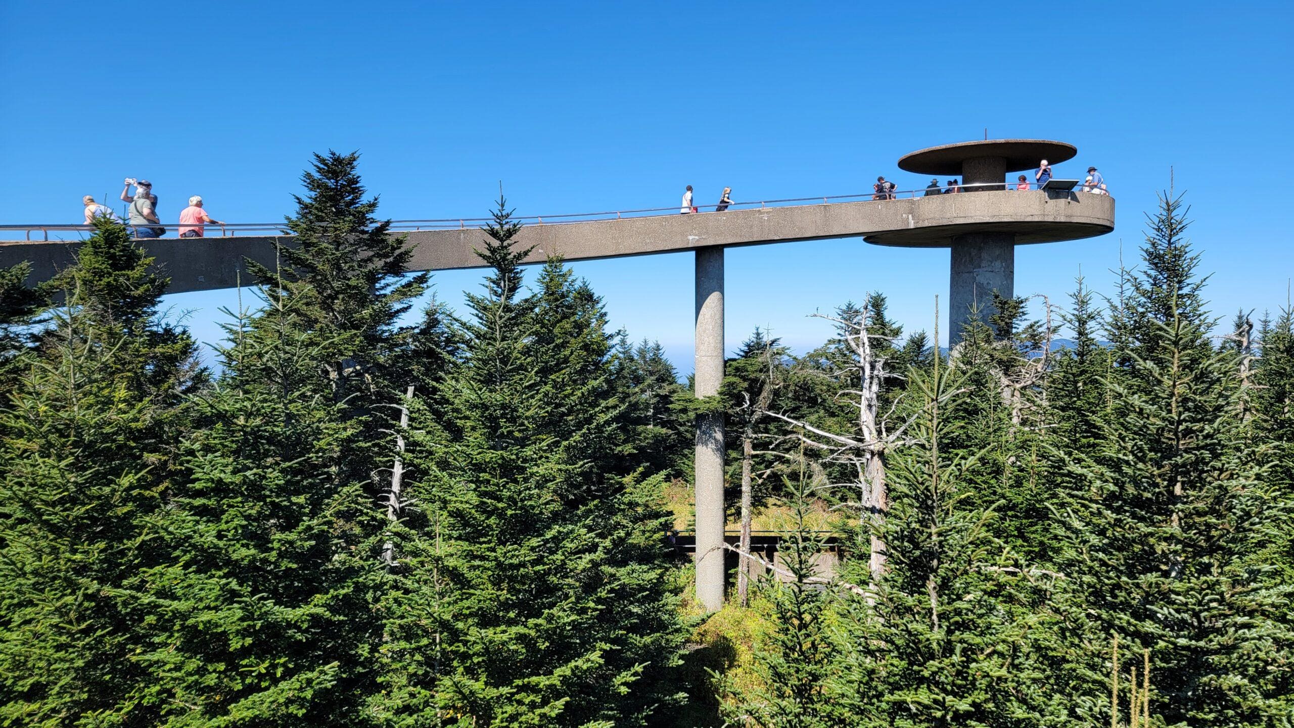 Clingmans Dome Information Plus LIVE Weather and Radar Explore Tennessee Gatlinburg Pigeon
