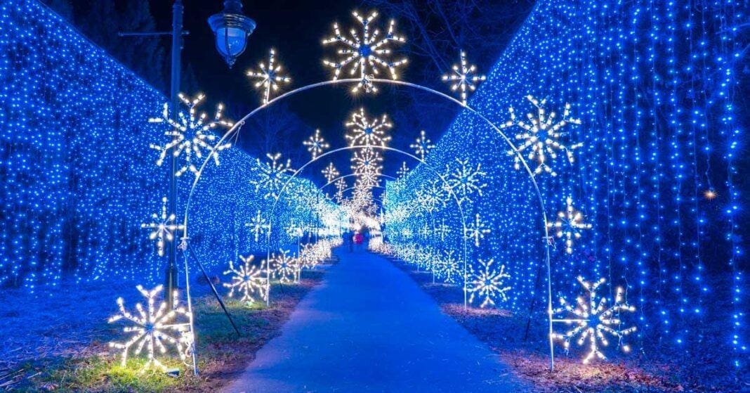 Winterfest Wonders of Light Walking Trail of Christmas Lights Explore