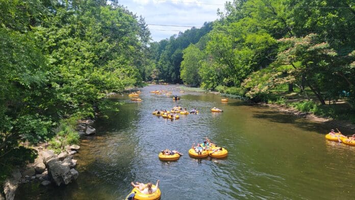 Foothills Parkway River Rat Tubing Townsend Little River Tubing Rentals River Rat Smoky Mountains Wye